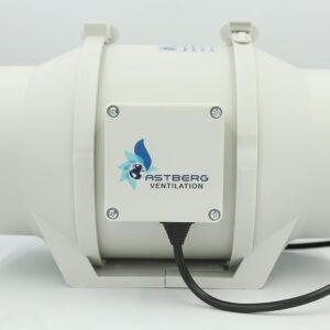 Astberg AF150 (150mm/6) (530CMH/311CFM) Silent Mix Flow Inline Duct Exhaust Fan