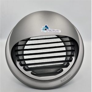 ASTBERG Stainless Steel Cowl Matte Powder Coated SUS304 (150mm/6″) Cowl with Bird mesh/Exhaust Vent